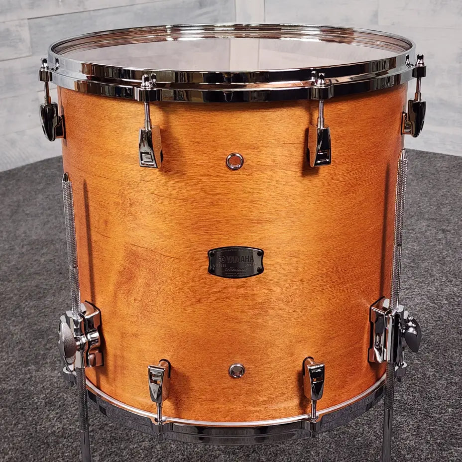 Used Yamaha Absolute Hybrid Maple 5pc Drum Set Vintage Natural - Very Good - Drum Center Of Portsmouth