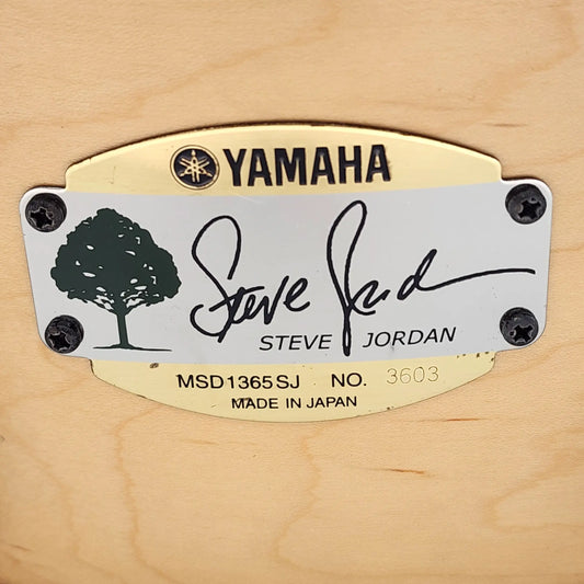 Used Yamaha Steve Jordan Signature Snare Drum 13x6.5 SR#3603 - Very Good - Drum Center Of Portsmouth
