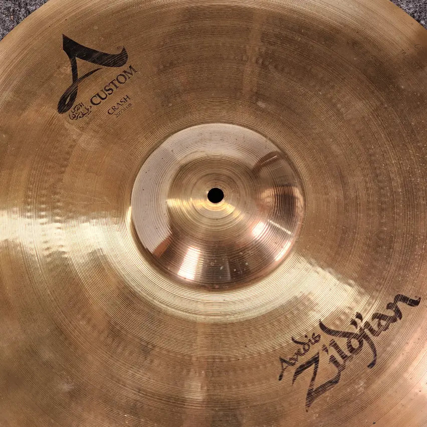 Used Zildjian A Custom Crash Cymbal 20" - Very Good - Drum Center Of Portsmouth