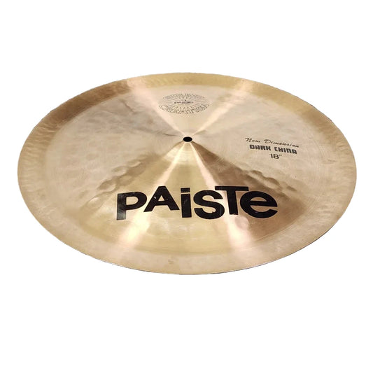 Used Paiste Sound Creation New Dimension Dark China Cymbal 18" 1256 grams - Very Good - Drum Center Of Portsmouth
