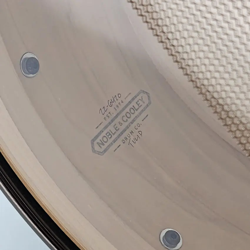 Used Noble & Cooley SS Classic Tulip Snare Drum 13x6 Green Sparkle - Very Good - Drum Center Of Portsmouth