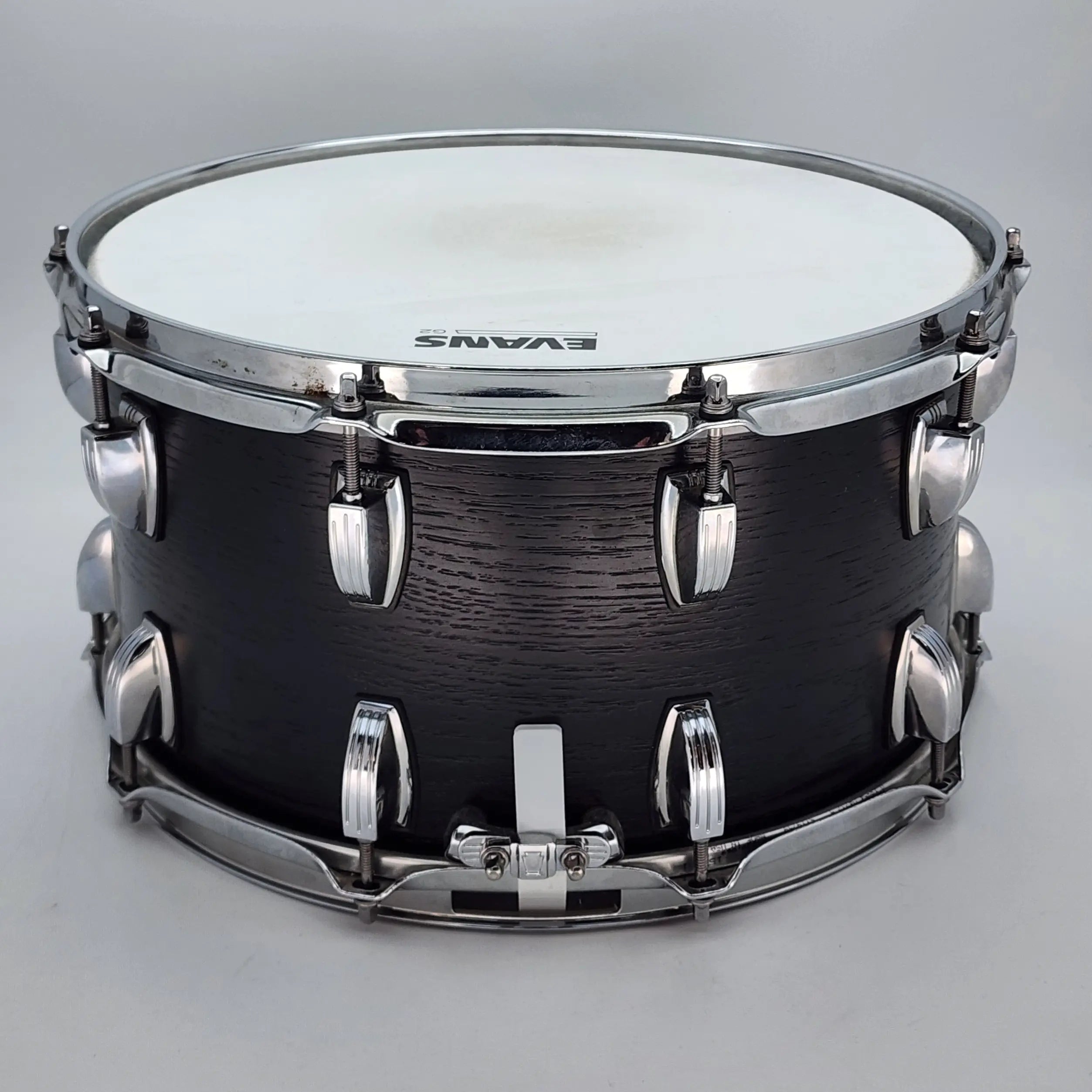 Used Ludwig Classic Oak Snare Drum 14x8 Night Oak - Good - Drum Center Of Portsmouth