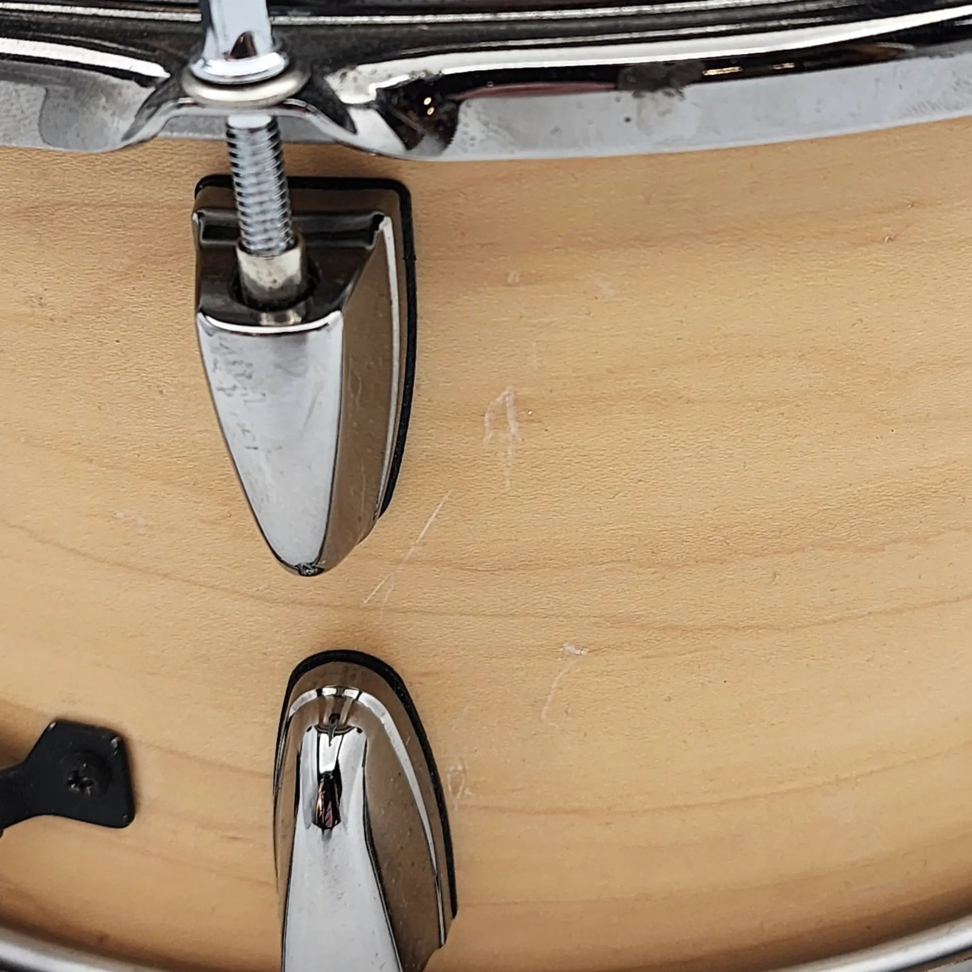Used Yamaha Steve Jordan Signature Snare Drum 13x6.5 Satin Natural - Fair - Drum Center Of Portsmouth