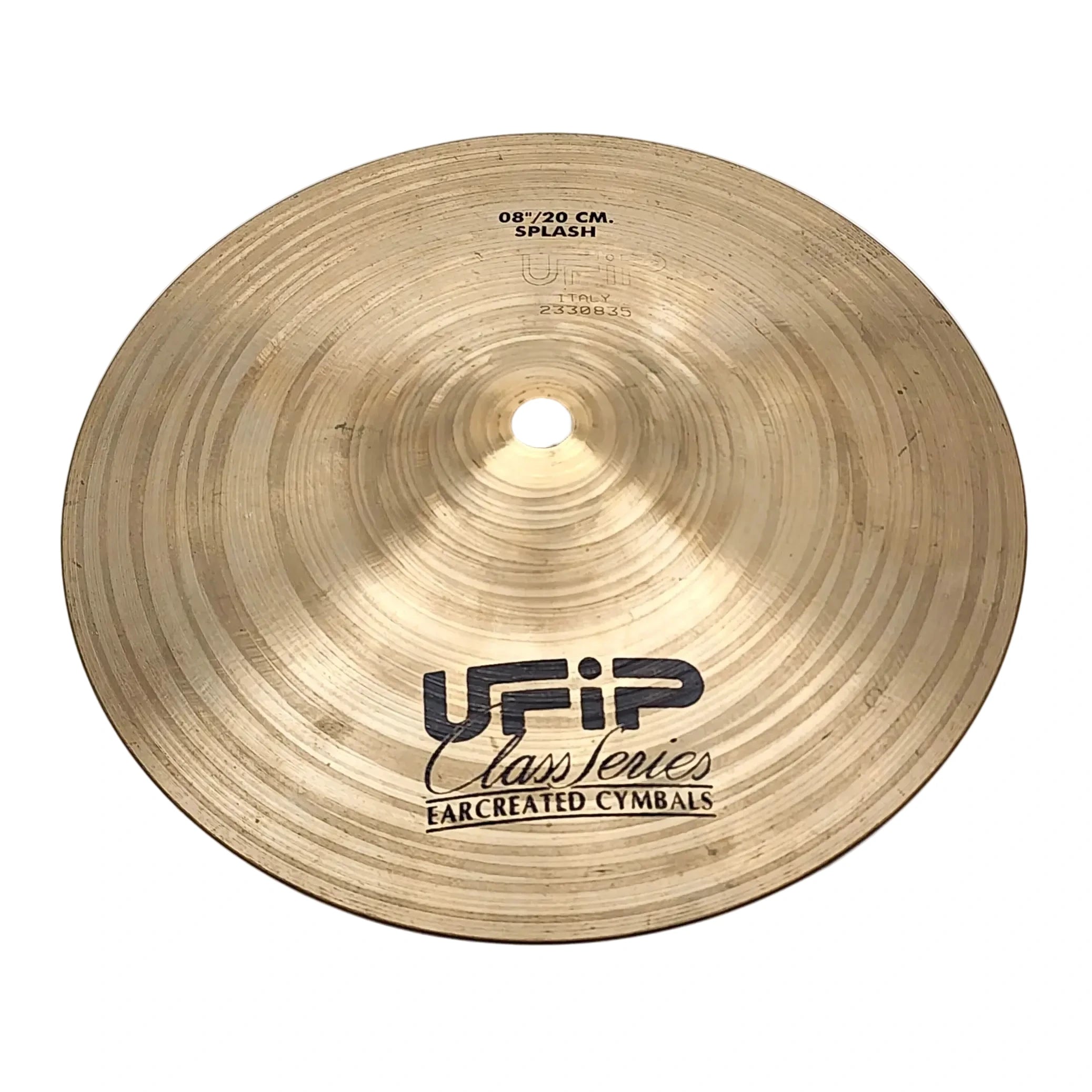 Used UFIP Class Series Splash Cymbal 8" - Very Good - Drum Center Of Portsmouth