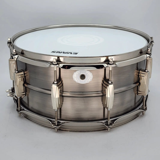 Used Ludwig Limited Edition Pewter Copper Phonic Snare Drum 14x6.5 - Very Good - Drum Center Of Portsmouth