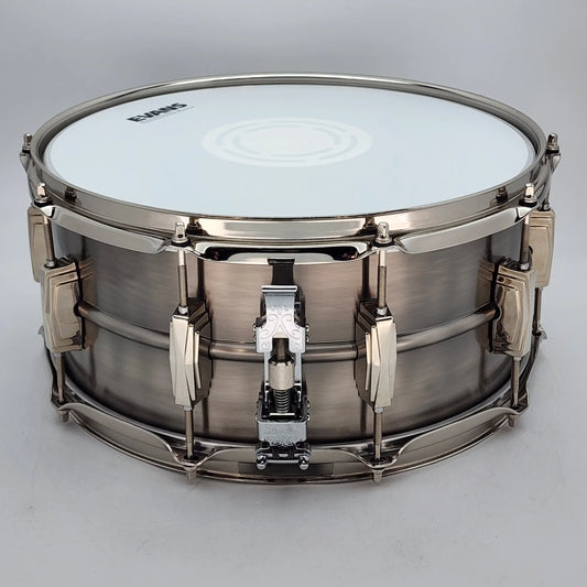 Used Ludwig Limited Edition Pewter Copper Phonic Snare Drum 14x6.5 - Very Good - Drum Center Of Portsmouth
