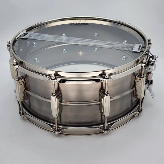Used Ludwig Limited Edition Pewter Copper Phonic Snare Drum 14x6.5 - Very Good - Drum Center Of Portsmouth