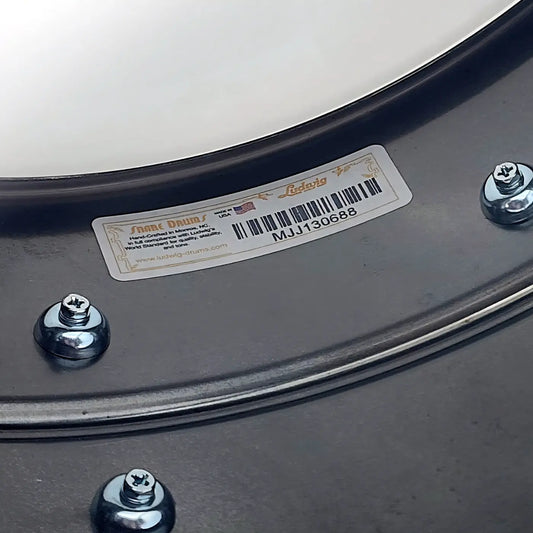 Used Ludwig Limited Edition Pewter Copper Phonic Snare Drum 14x6.5 - Very Good - Drum Center Of Portsmouth