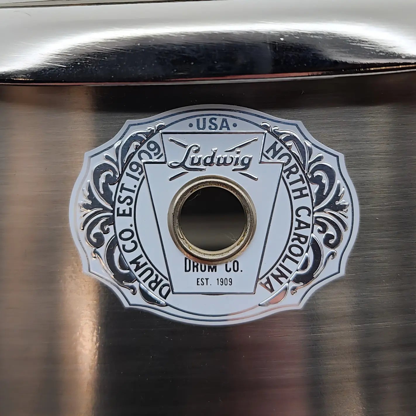 Used Ludwig Limited Edition Pewter Copper Phonic Snare Drum 14x6.5 - Very Good - Drum Center Of Portsmouth