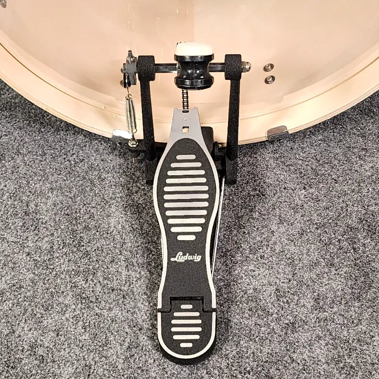 Used Ludwig Element Evolution 5pc Drum Set Green Sparkle w/Cymbals - Very Good - Drum Center Of Portsmouth
