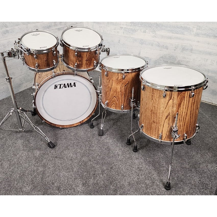 Tama Star Walnut 5pc Drum Set 22/10/12/14/16 Roasted Japanese Chestnut - Drum Center Of Portsmouth
