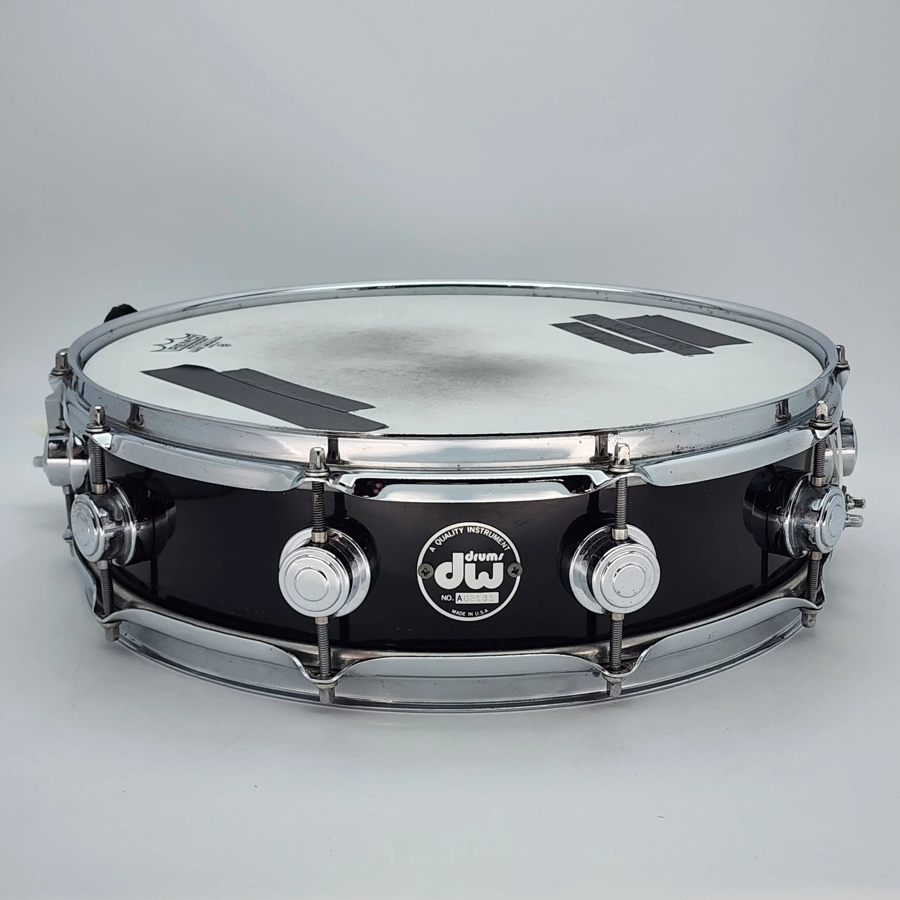 Used DW Snare Drum 15x4 Black Nickel Over Brass - Fair - Drum Center Of Portsmouth