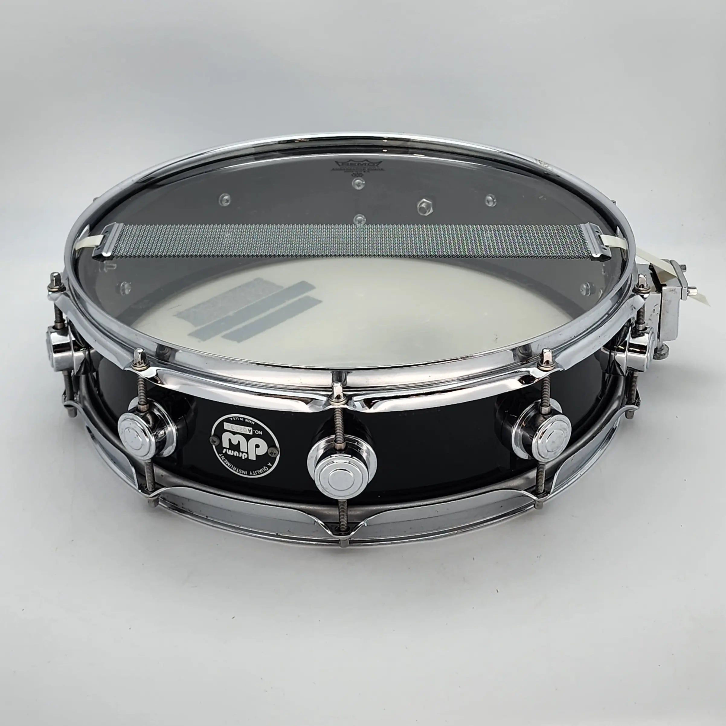 Used DW Snare Drum 15x4 Black Nickel Over Brass - Fair - Drum Center Of Portsmouth