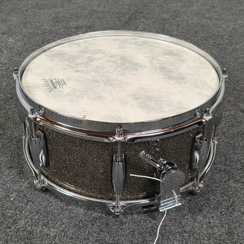 Used Gretsch Brooklyn 5pc Drum Set Pewter Sparkle - Very Good - Drum Center Of Portsmouth