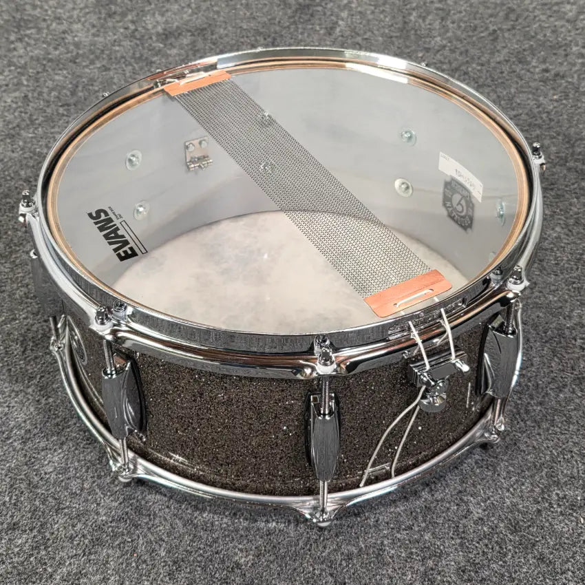 Used Gretsch Brooklyn 5pc Drum Set Pewter Sparkle - Very Good - Drum Center Of Portsmouth
