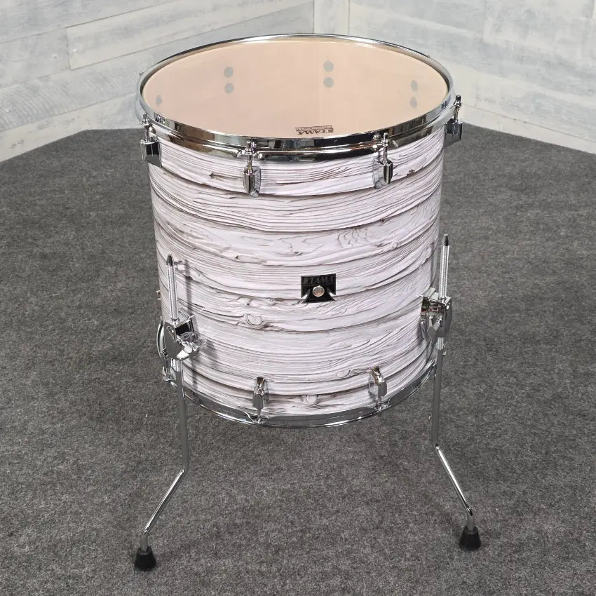 Used Tama Superstar Classic 3pc Drum Set Ice Ash Wrap - Very Good - Drum Center Of Portsmouth