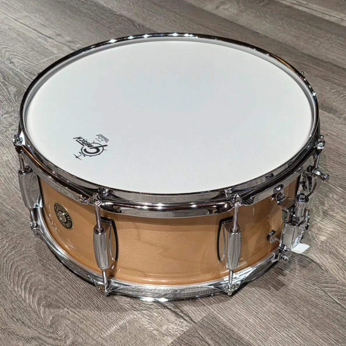 Used Gretsch Catalina Maple 7pc Drum Set Gloss Natural - Good - Drum Center Of Portsmouth