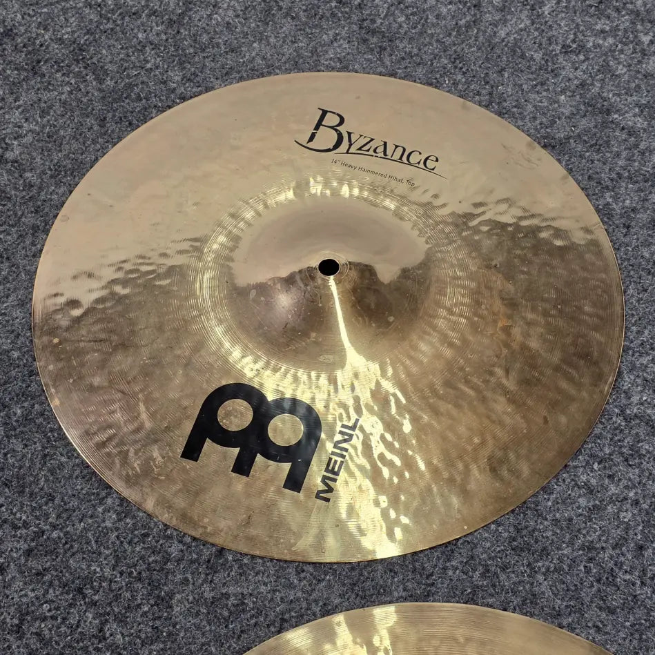 Used Meinl Mixed Hi Hat Cymbal Set 14" - Very Good - Drum Center Of Portsmouth