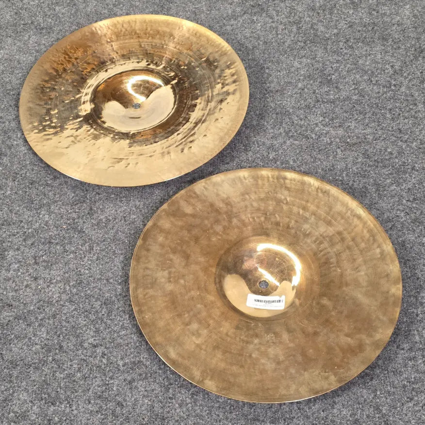 Used Meinl Mixed Hi Hat Cymbal Set 14" - Very Good - Drum Center Of Portsmouth