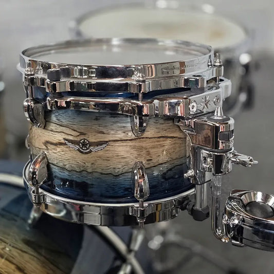 Used Tama Star Walnut 5pc Drum Set Indigo Japanese Sen Burst - Good - Drum Center Of Portsmouth
