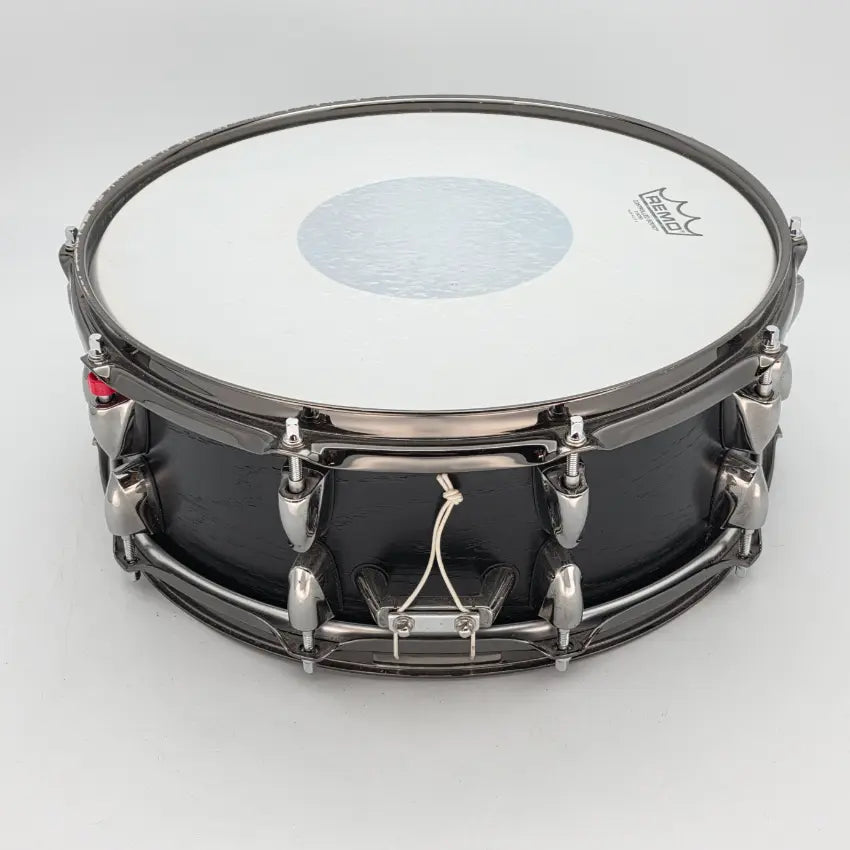 Used Yamaha Live Custom Oak Snare Drum 14x5.5 Black Oak - Very Good - Drum Center Of Portsmouth
