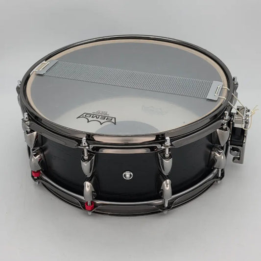 Used Yamaha Live Custom Oak Snare Drum 14x5.5 Black Oak - Very Good - Drum Center Of Portsmouth