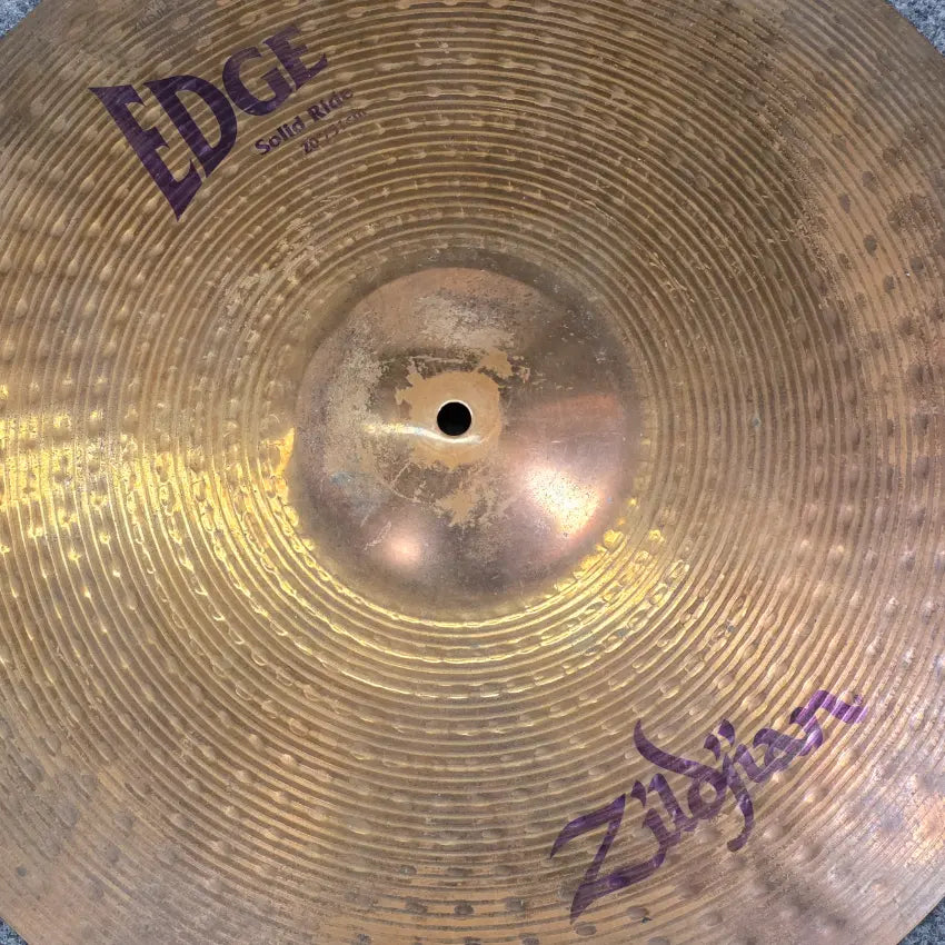 Used Zildjian Edge Solid Ride Cymbal 20" - Good - Drum Center Of Portsmouth