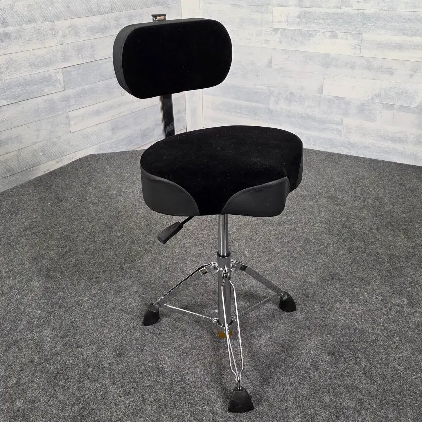Used Starfavor Drum Throne w/Backrest - Excellent - Drum Center Of Portsmouth