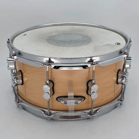 Used DW Performance Snare Drum 14x6.5 Natural Lacquer - Very Good - Drum Center Of Portsmouth