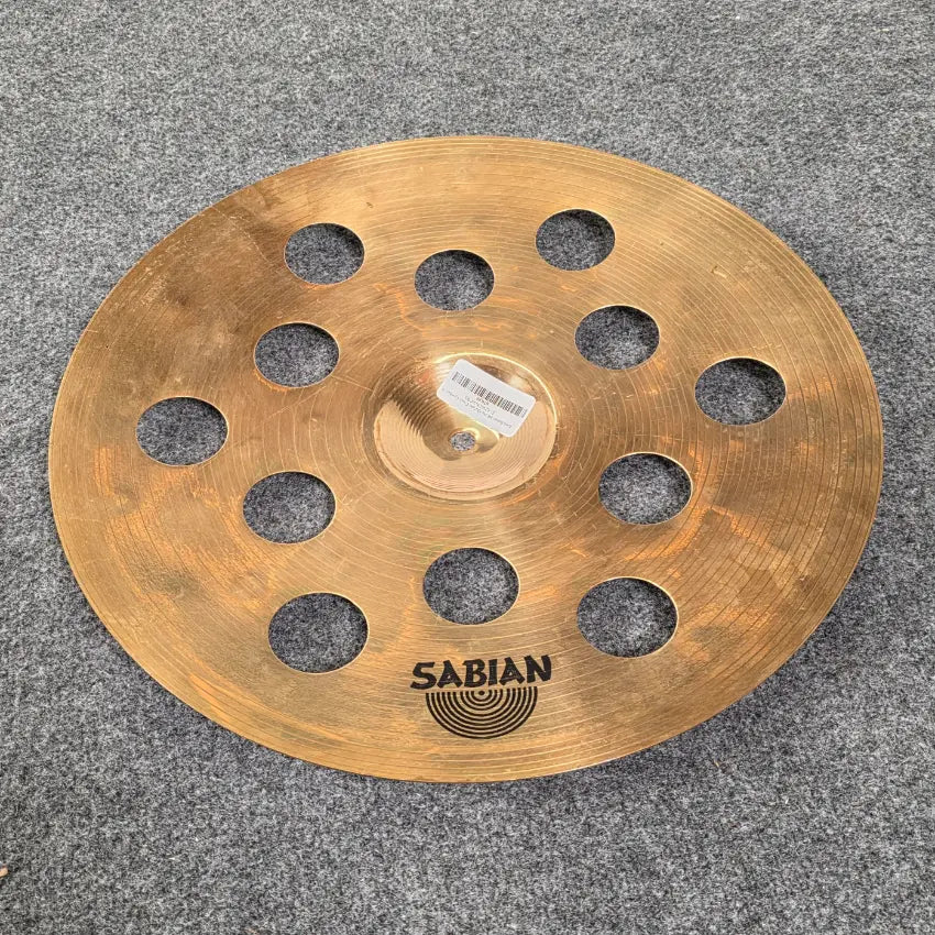 Used Sabian B8 Pro O-Zone Crash Cymbal 16" - Good - Drum Center Of Portsmouth