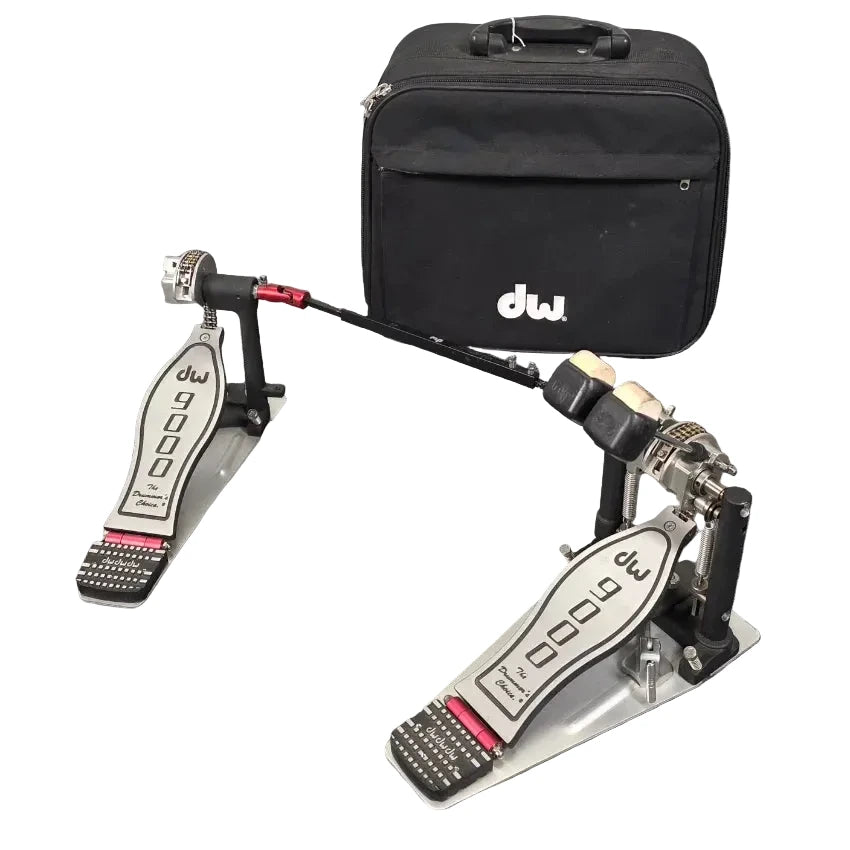 Used DW 9002 Double Pedal with Case - Good - Drum Center Of Portsmouth
