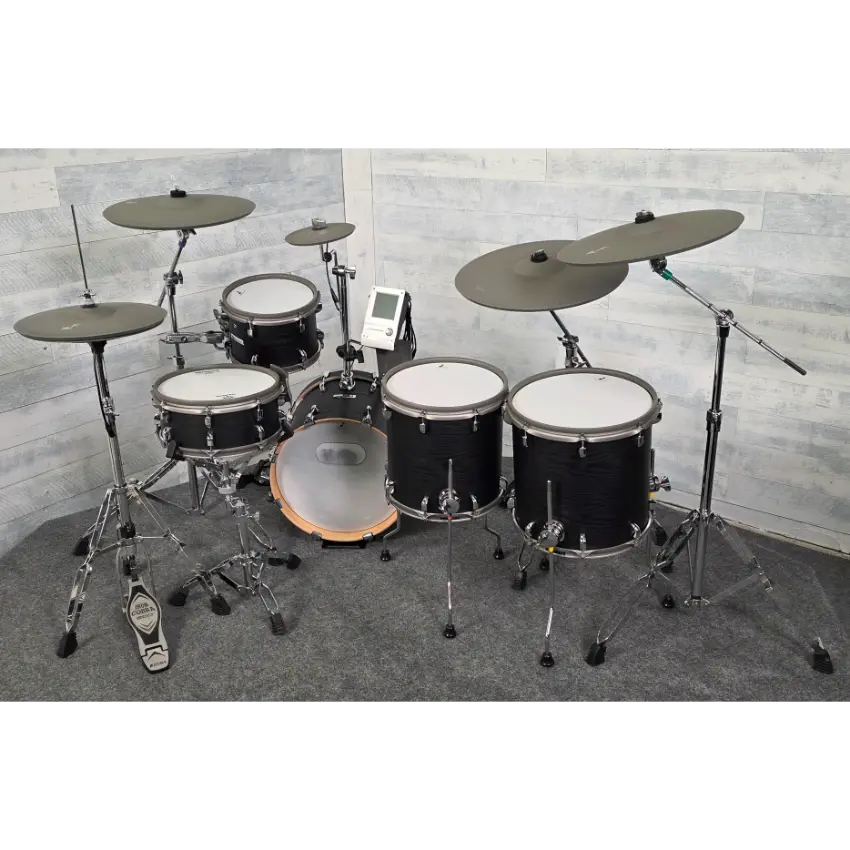 Used EfNote 5X Electronic Drum Set Black Oak - Very Good - Drum Center Of Portsmouth