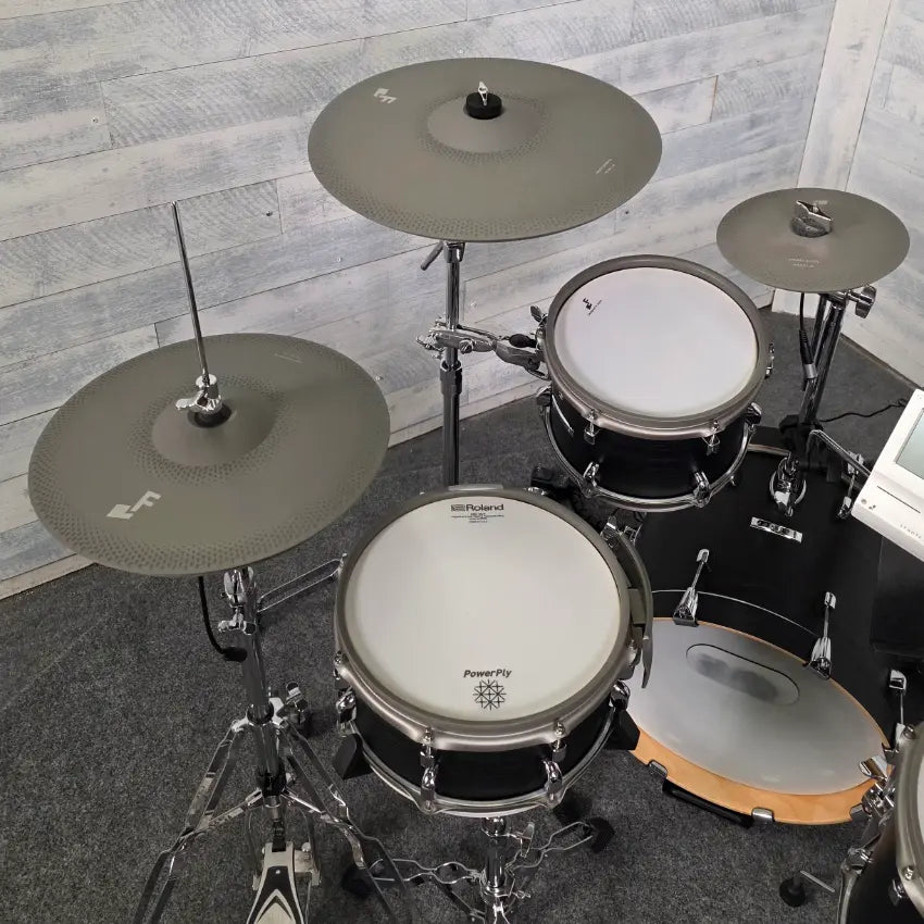 Used EfNote 5X Electronic Drum Set Black Oak - Very Good - Drum Center Of Portsmouth