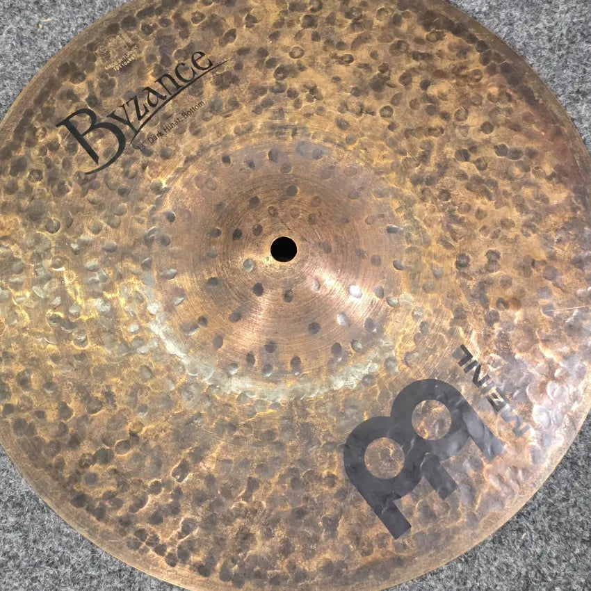 Used Meinl Byzance Dark Hi Hat Cymbals 13" - Good - Drum Center Of Portsmouth