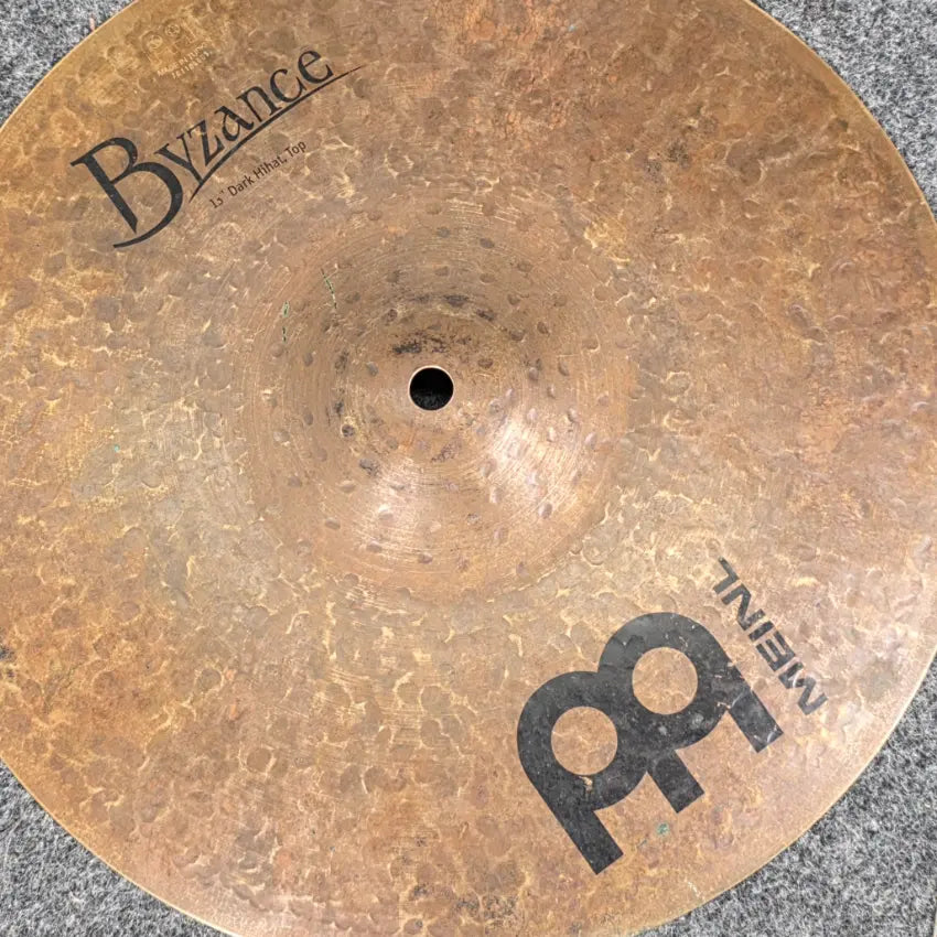 Used Meinl Byzance Dark Hi Hat Cymbals 13" - Good - Drum Center Of Portsmouth