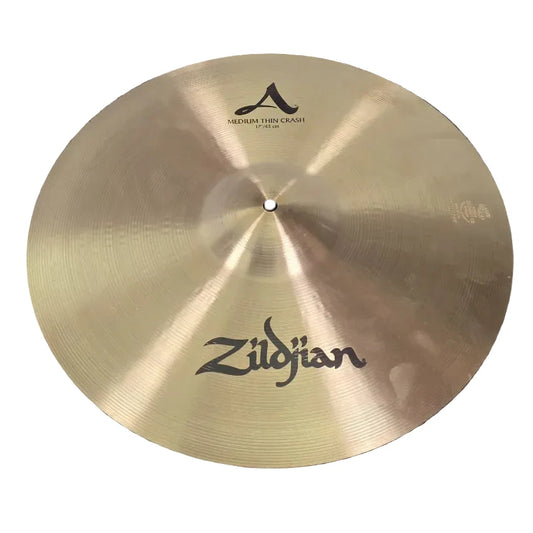 Used Zildjian A Medium Thin Crash Cymbal 17" - Excellent - Drum Center Of Portsmouth
