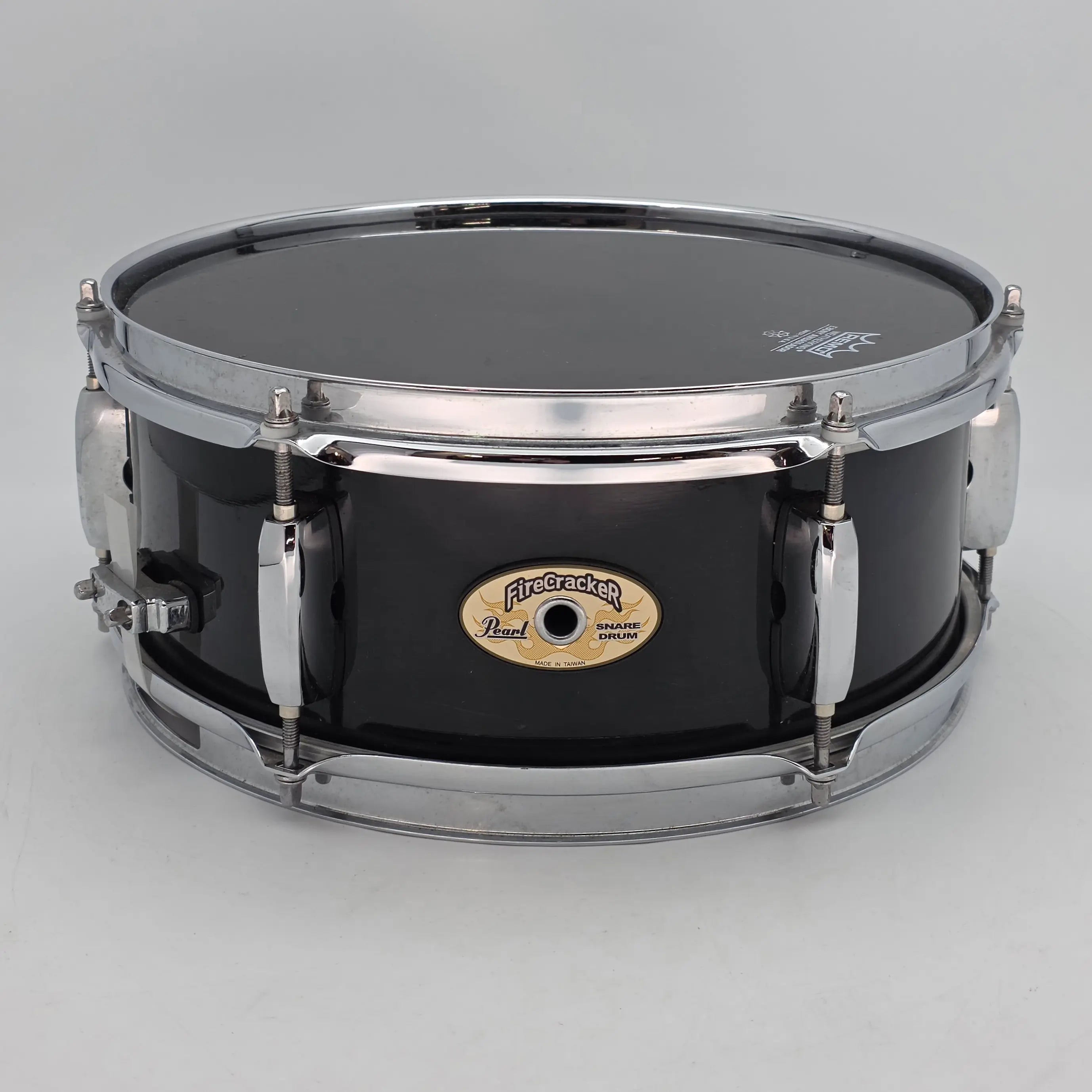Used Pearl Firecracker Snare 12x5 Ebony Mist - Fair - Drum Center Of Portsmouth