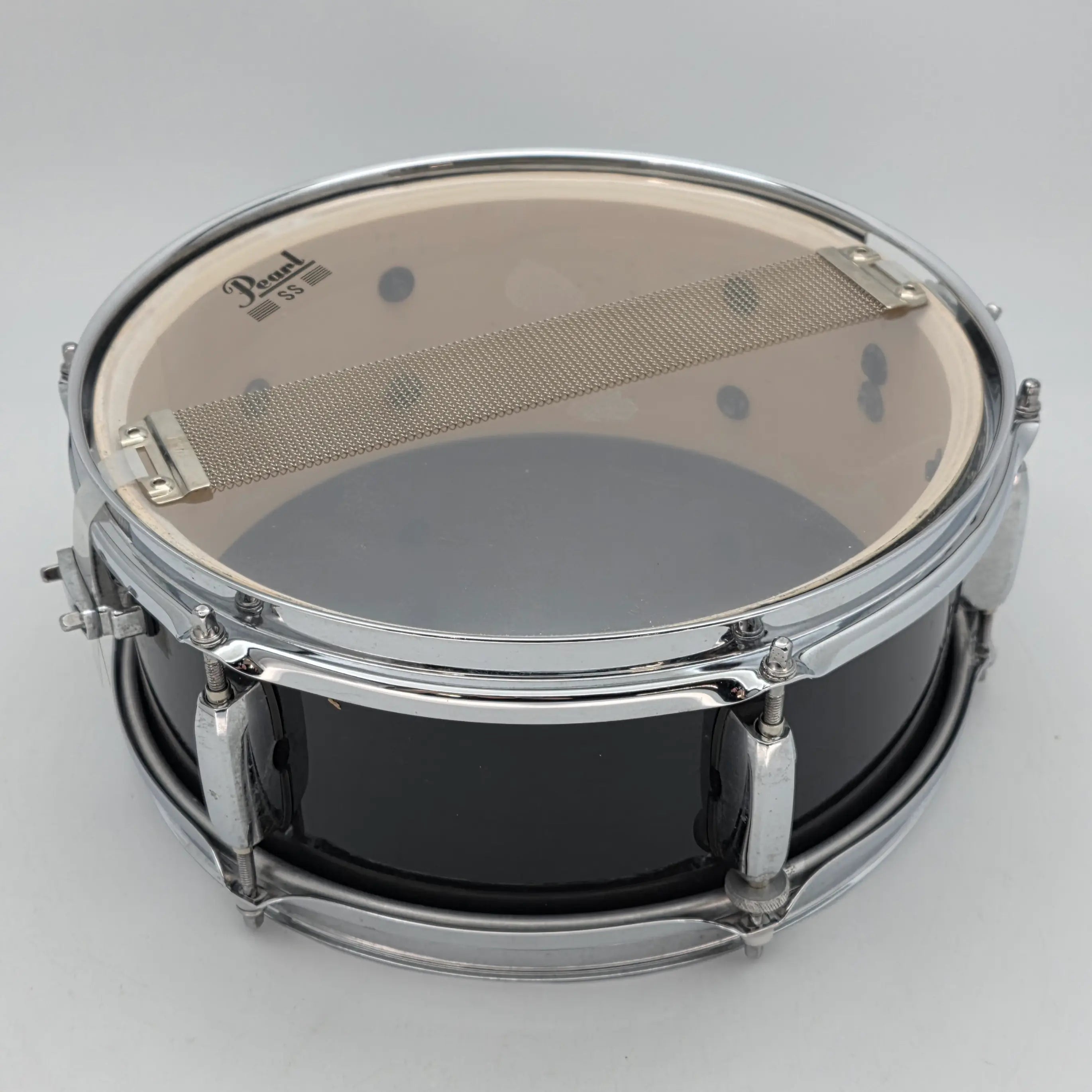 Used Pearl Firecracker Snare 12x5 Ebony Mist - Fair - Drum Center Of Portsmouth