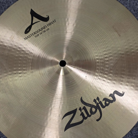 Used Zildjian A Mastersound Hi-Hat Cymbals 14" - Excellent - Drum Center Of Portsmouth