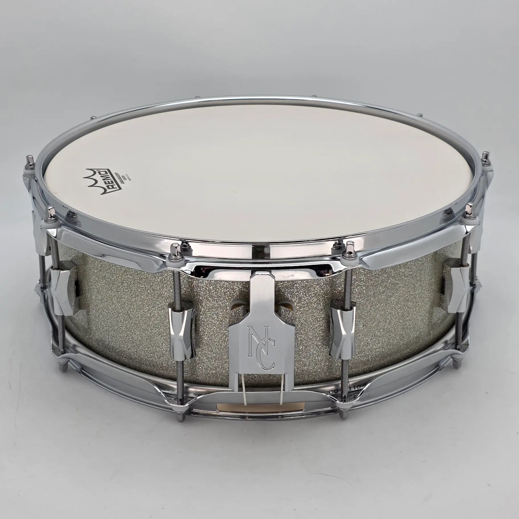 Used Noble & Cooley CD Maple Snare Drum 14x5 Silver Sparkle - Excellent - Drum Center Of Portsmouth