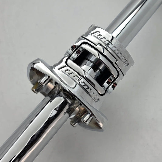 Used Ludwig Atlas Double Tom Holder w/Bass Drum Mount Plate - Very Good - Drum Center Of Portsmouth