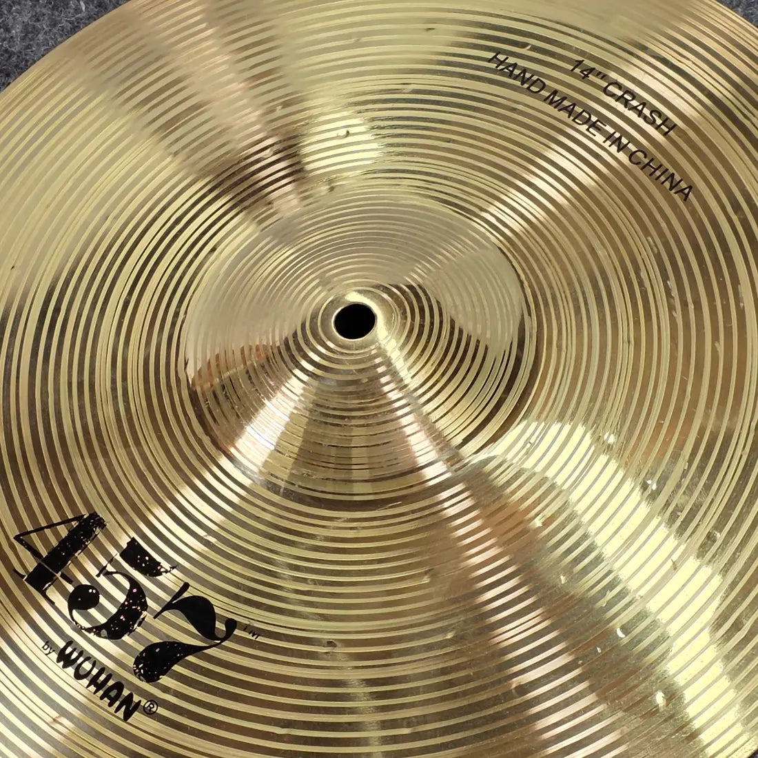 Used Wuhan 457 Crash Cymbal 14" - Good - Drum Center Of Portsmouth