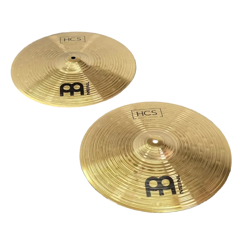 Used Meinl HCS Hi Hat Cymbals 14" - Excellent - Drum Center Of Portsmouth