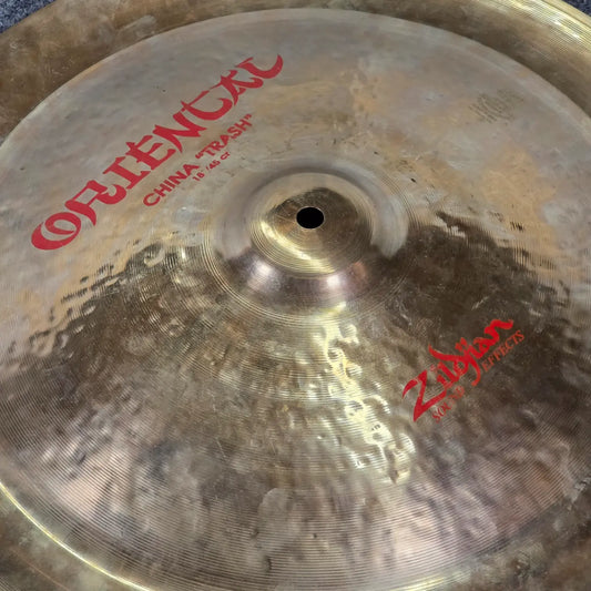Used Zildjian Oriental China Trash Cymbal 18" - Good - Drum Center Of Portsmouth