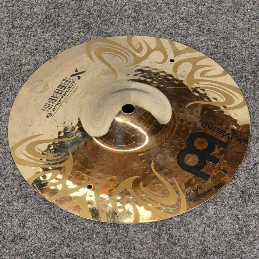 Used Meinl Generation X FX Hi Hat Cymbals 10" - Good - Drum Center Of Portsmouth