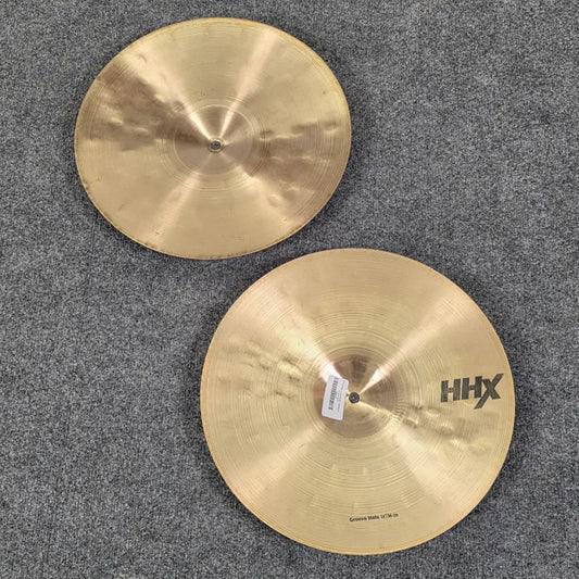 Used Sabian Groove Hi Hat Cymbals 14" - Good - Drum Center Of Portsmouth