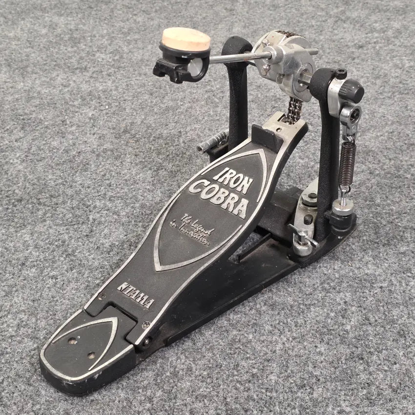 Used Tama Iron Cobra Single Bass Drum Pedal - Good - Drum Center Of Portsmouth
