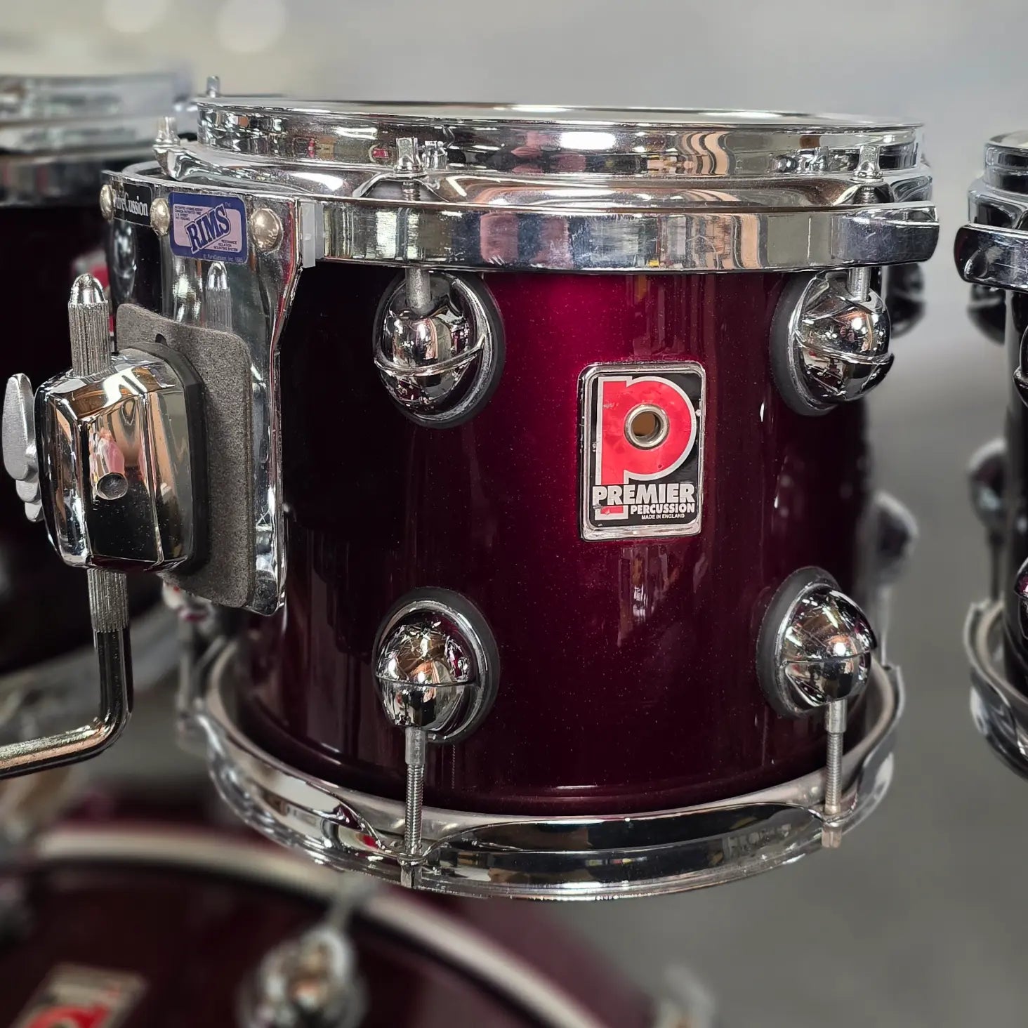 Used Premier Genista 7pc Drum Set - Very Good - Drum Center Of Portsmouth