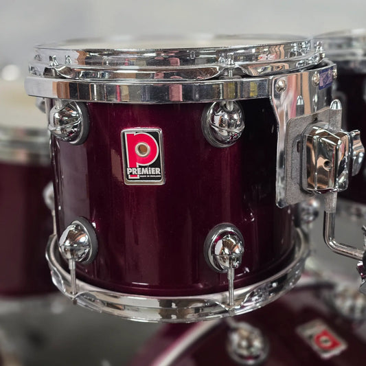 Used Premier Genista 7pc Drum Set - Very Good - Drum Center Of Portsmouth