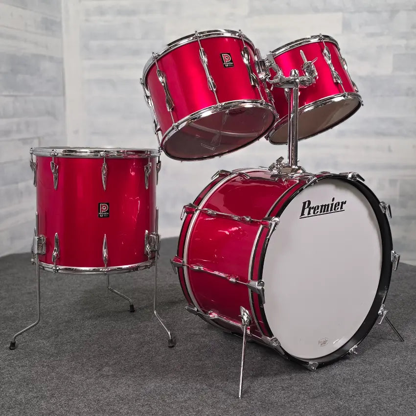 Used Vintage Premier Elite 4pc Drum Set - Very Good - Drum Center Of Portsmouth
